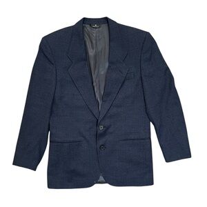 Vintage Lanvin Dark Blue Sport wool sport Coat